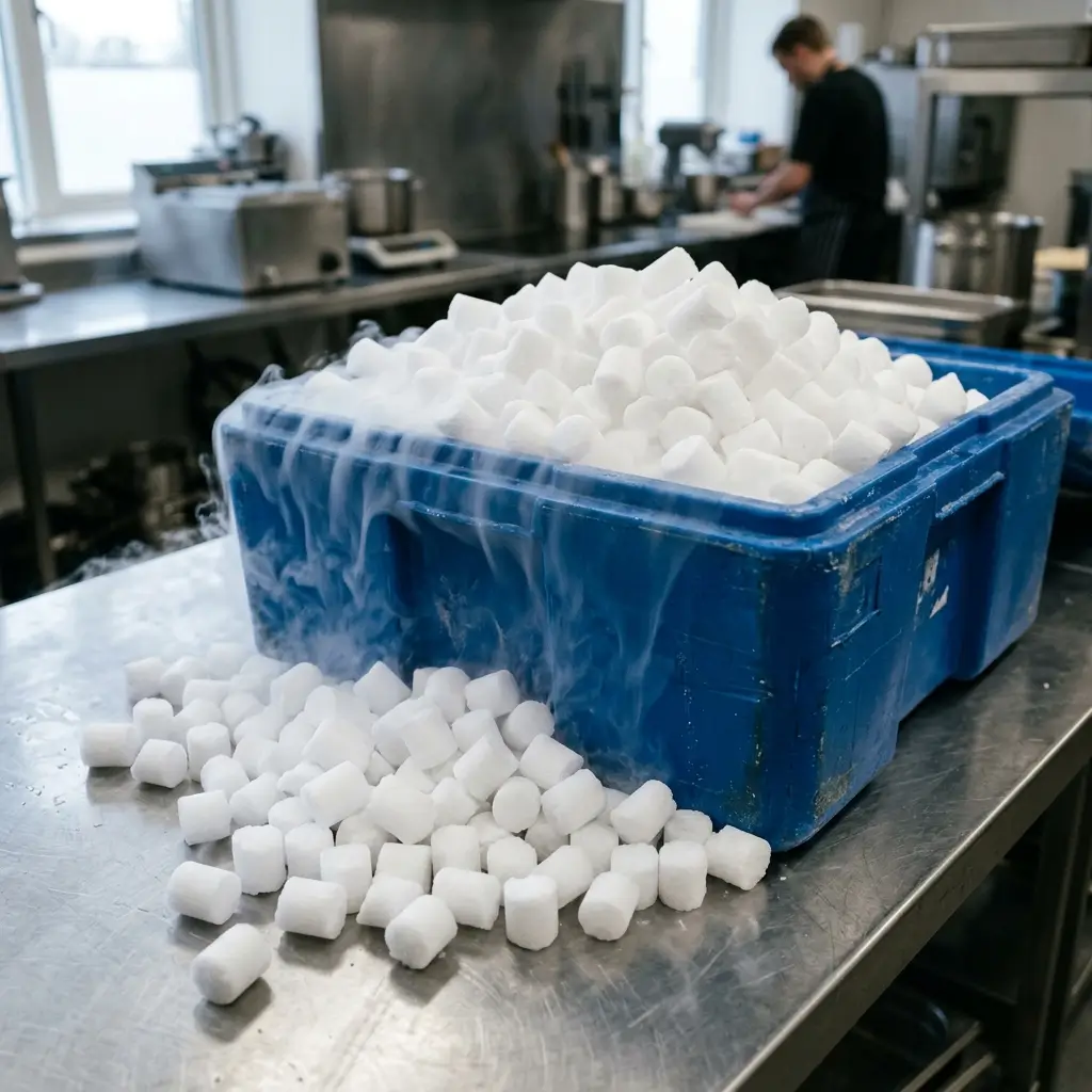 food-grade dry ice pellets Pakistan SUBHAAN TRADERS